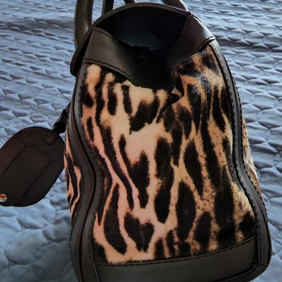 Gucci Boston heritage medium bag,Pony hair ,Leopard print leather condition 8/10 - Picture 5 of 14